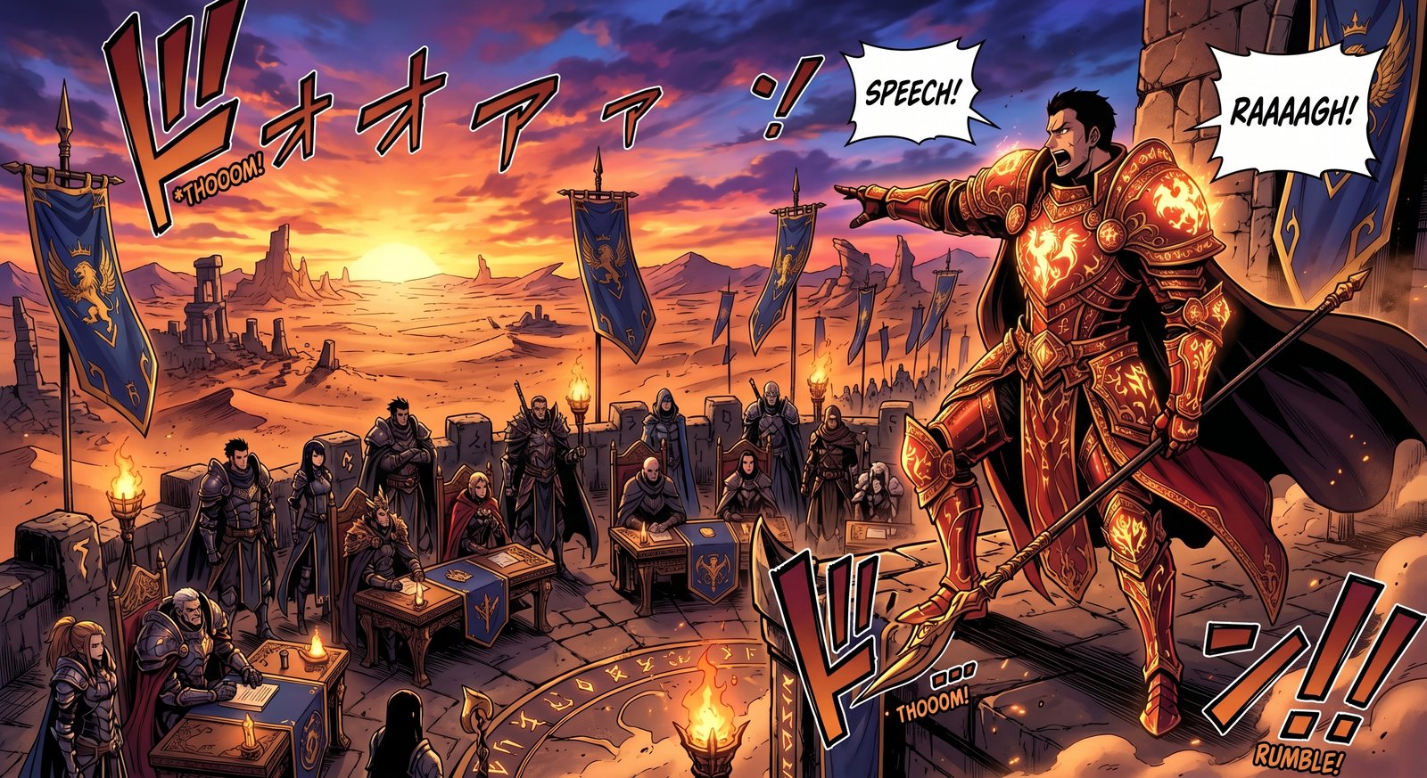 Coronado's healing aura keeps the guild alive